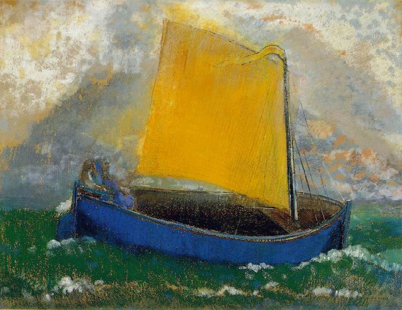 Odilon Redon The Mystical Boat